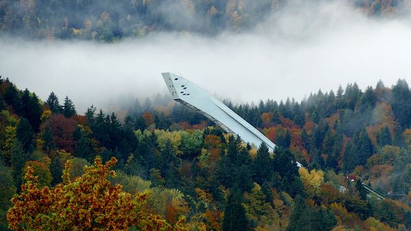 neue Sprungschanze in Garmisch-Partenkirchen